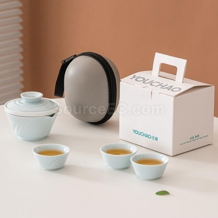 禮品訂造便攜旅行功夫茶具紀念品
