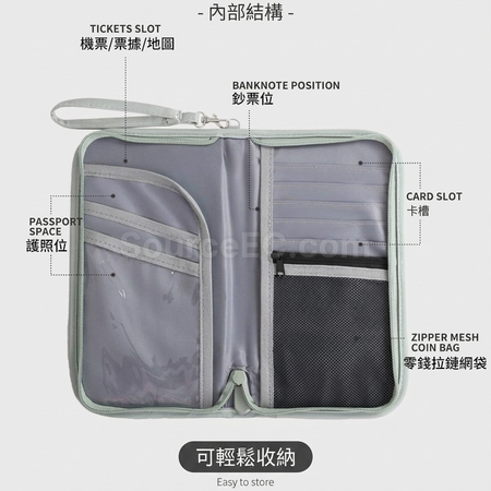 禮品訂造防盜刷卡護照包紀念品