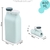 牛奶盒矽膠摺疊水樽400ML-600ML